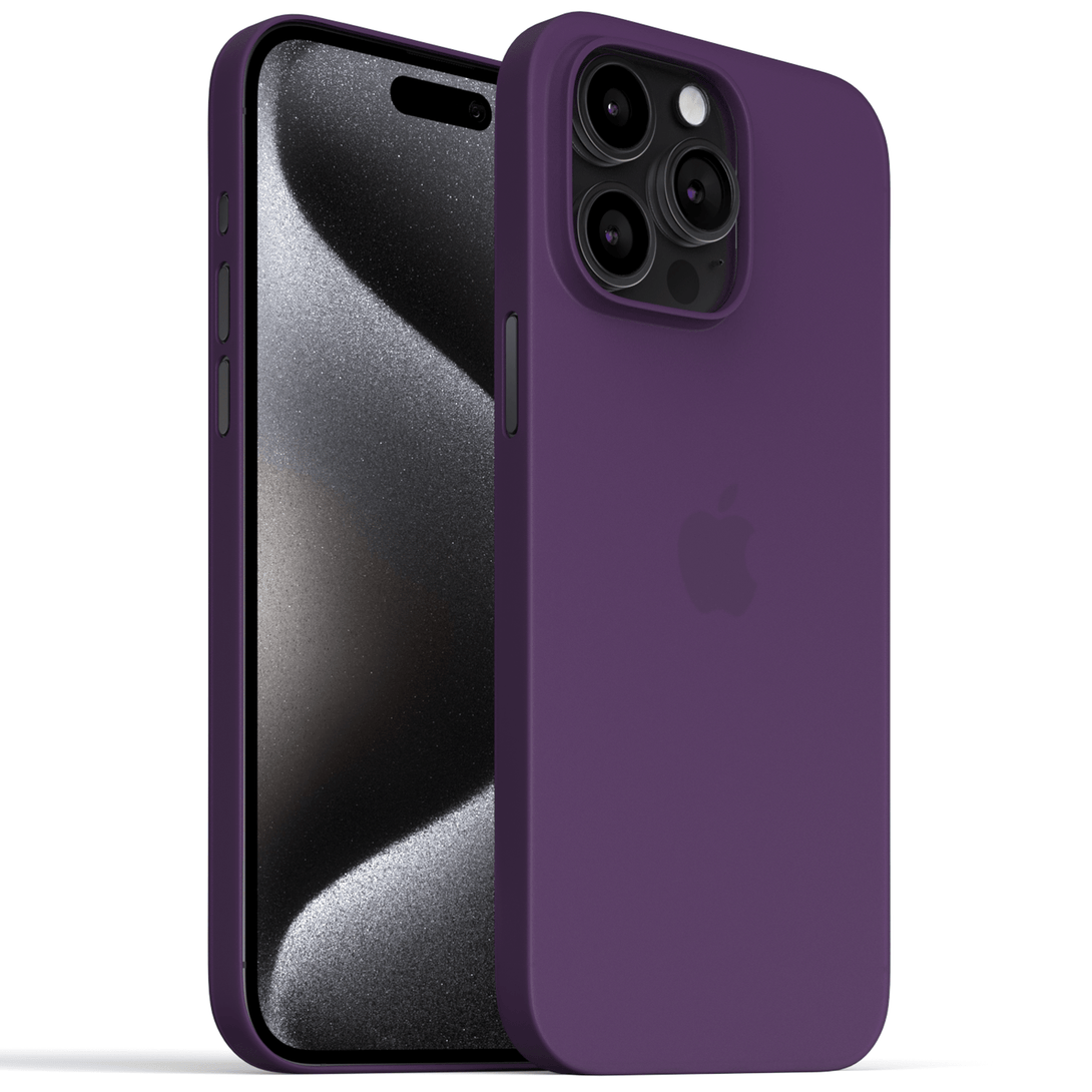 Slimmest Case for iPhone 15, 15 Pro, 15 Pro Max, 15 Plus - Purple