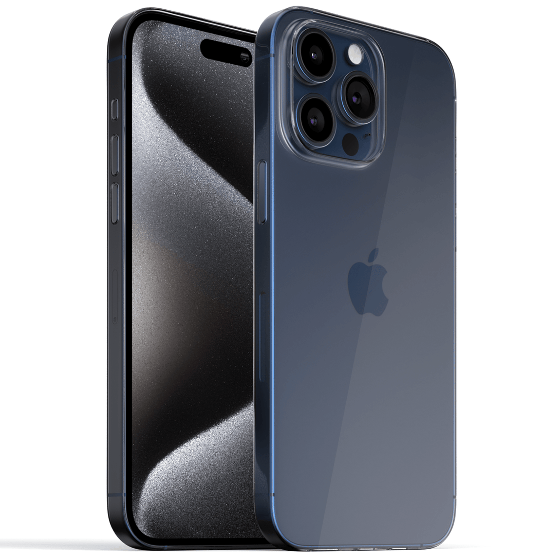 Clear thin case for iPhone 16, 16 Pro, 16 Pro Max, 16 Plus - Transparent