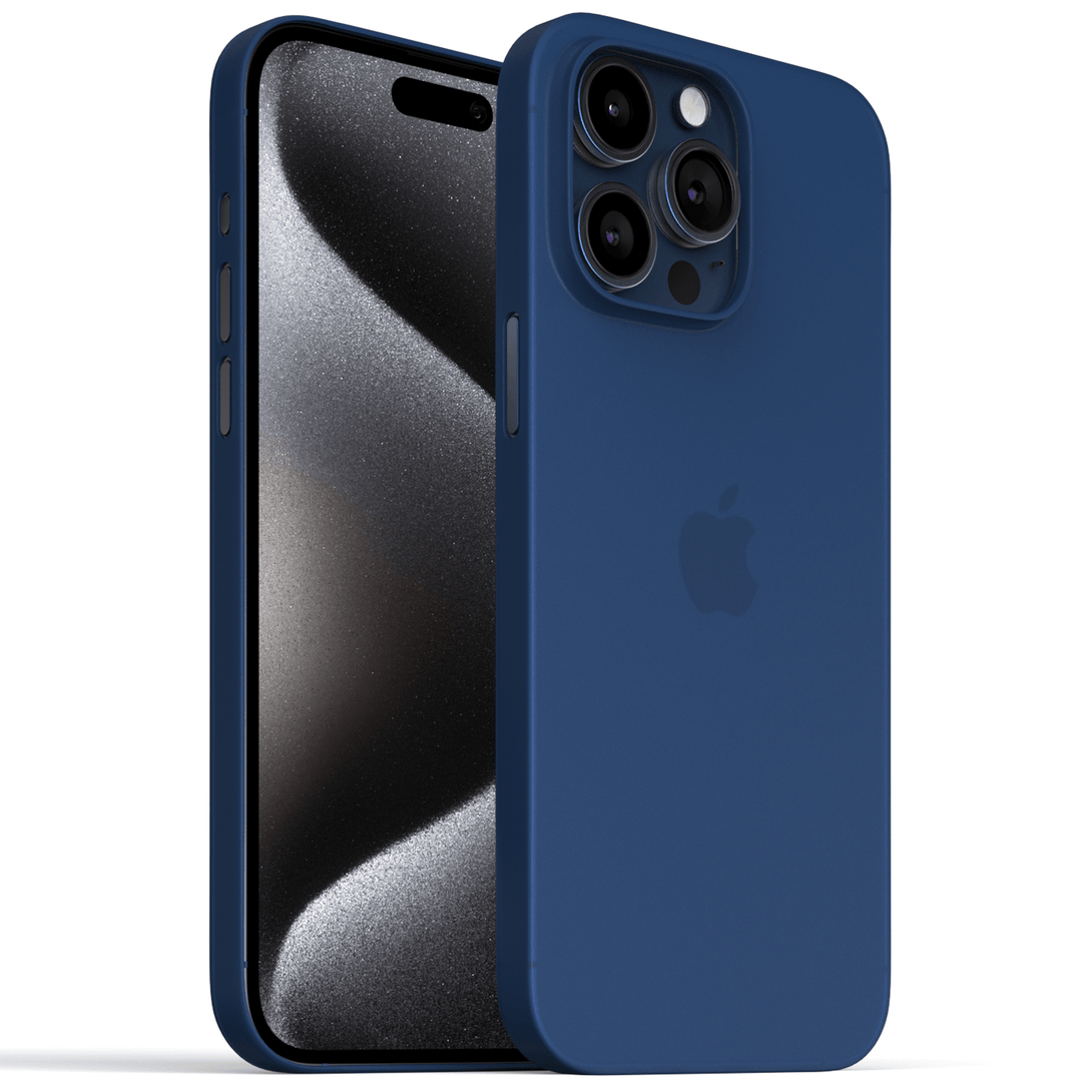 Thinnest Case for iPhone 16, 16 Pro, 16 Pro Max, 16 Plus - Navy Blue